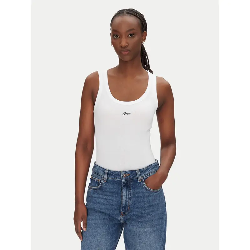 Top C_Ematite 50547548 Bianco Slim Fit