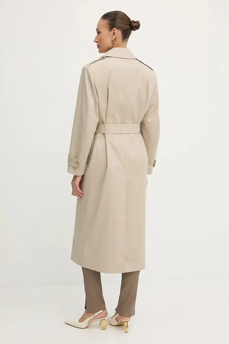 Boss Trench Donna Beige 3572002 miniatura 2
