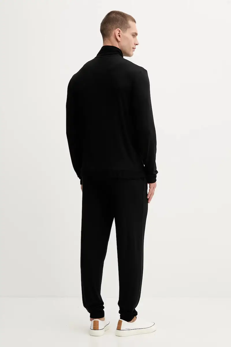 tuta lounge colore blu navy 50535856 Nero miniatura 4