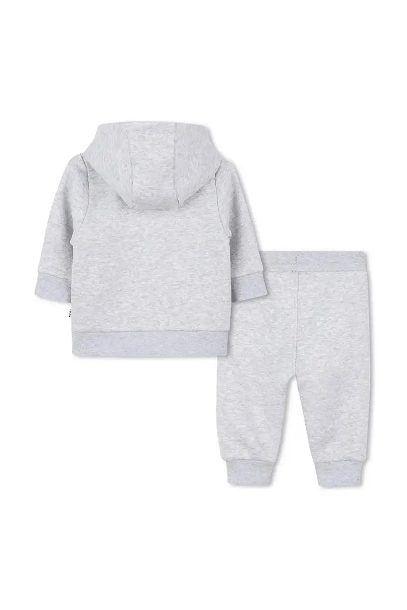 tuta neonato/a colore grigio J52479 miniatura 2