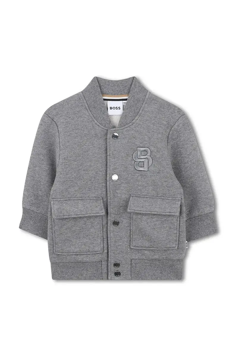 tuta neonato/a colore grigio J52482 miniatura 3