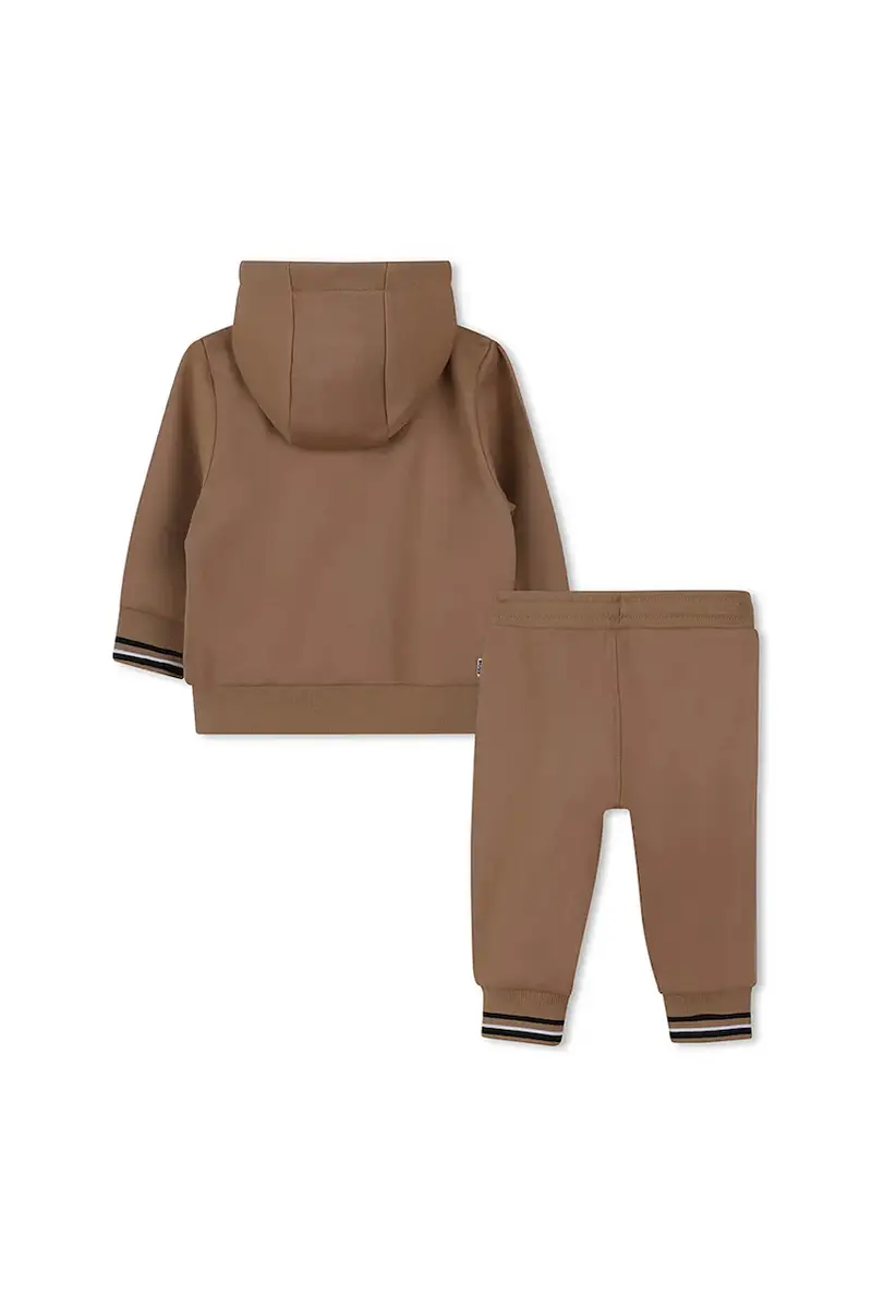 tuta neonato/a colore marrone J52480 miniatura 2