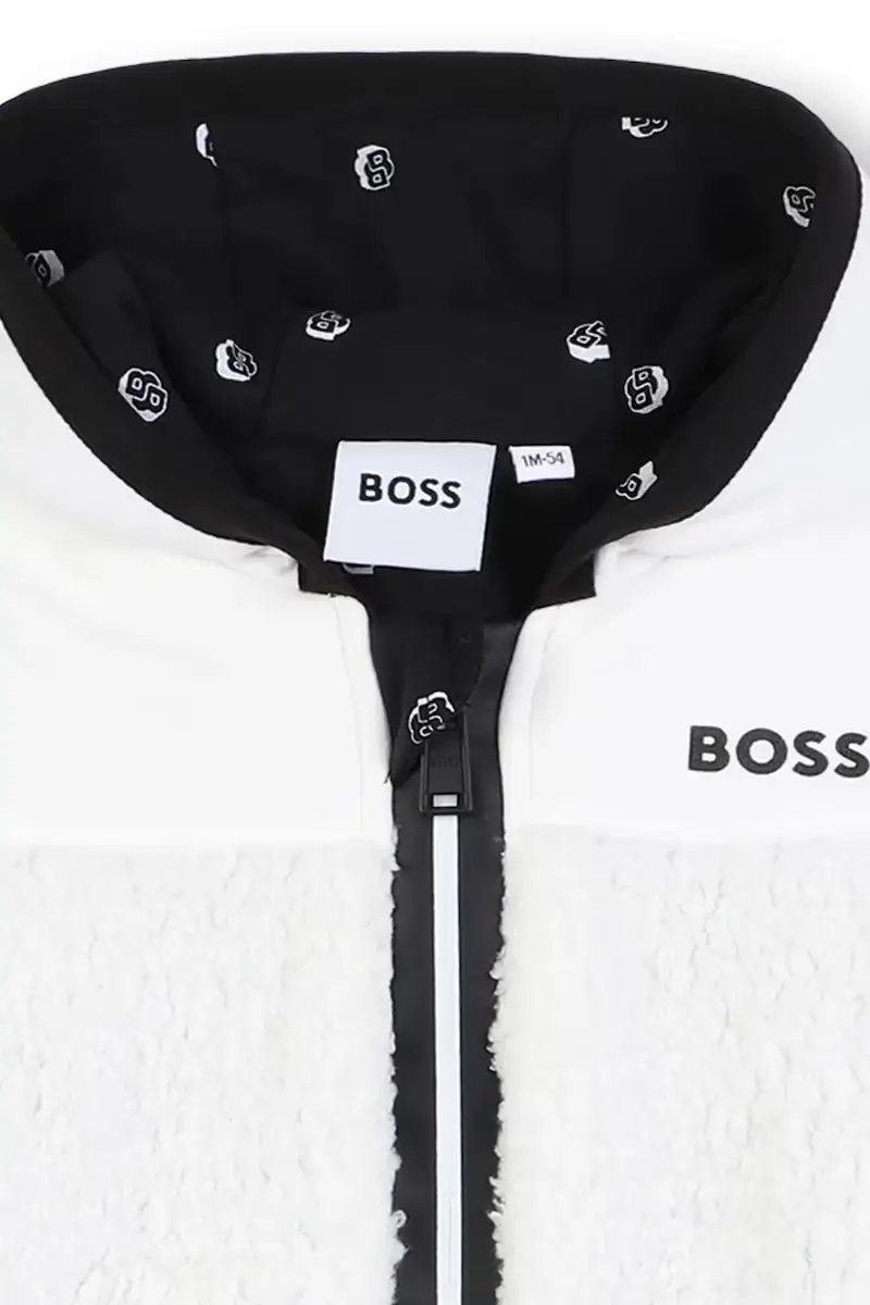 tuta neonato colore bianco J52488 miniatura 3