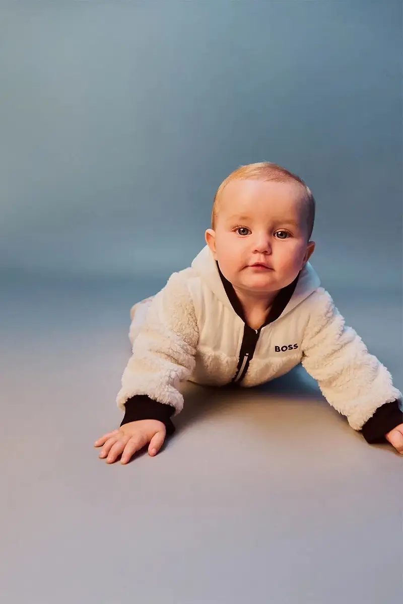 tuta neonato colore bianco J52488 miniatura 4