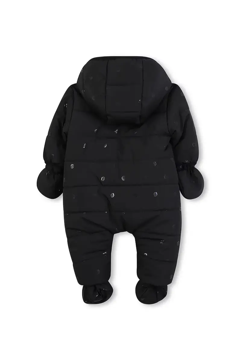 tuta neonato colore nero J52494 miniatura 2