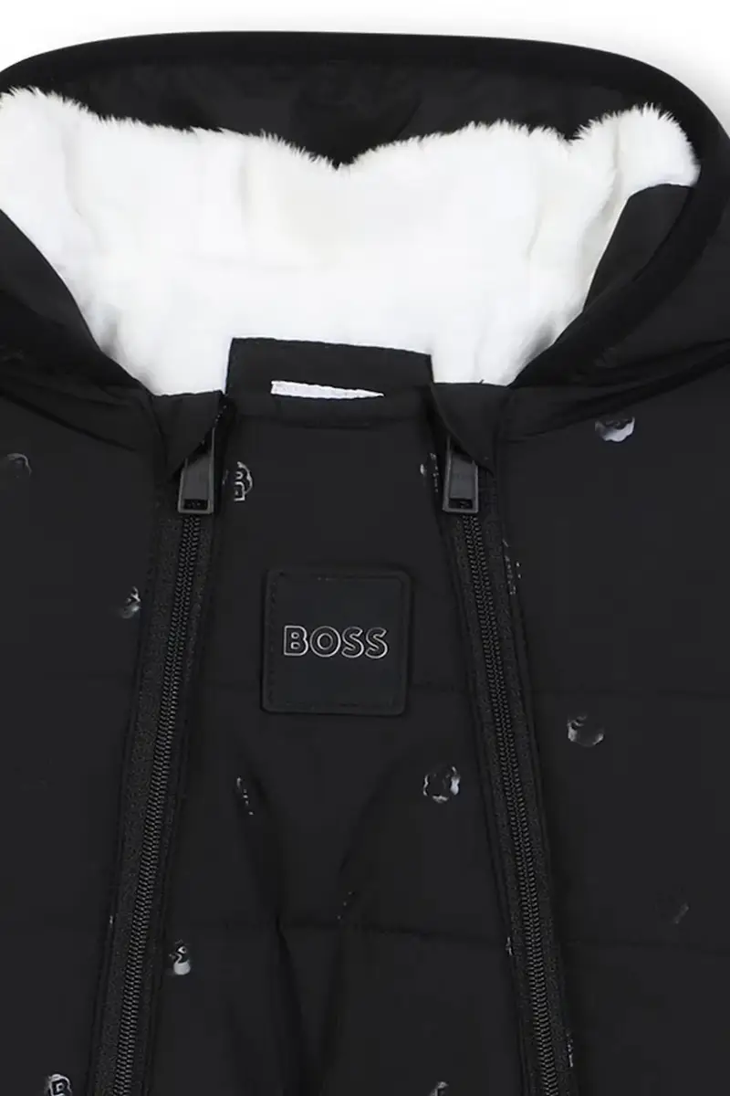 tuta neonato colore nero J52494 miniatura 3