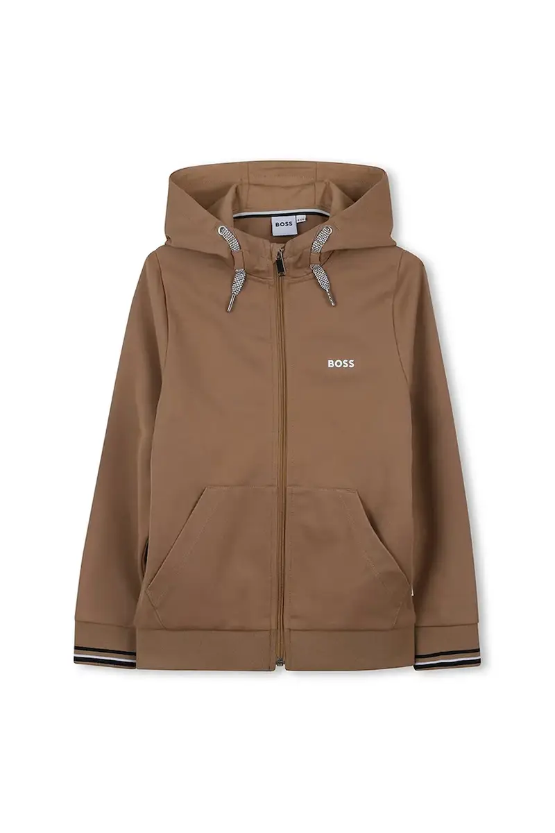 tuta per bambini colore marrone J52399 miniatura 3