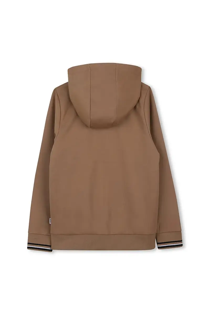 tuta per bambini colore marrone J52399 miniatura 4