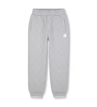 unisex per bambino J52289 Pantaloni elastici grigi (6años= 114cm), Casual, Grigio, Poliestere, moda per bambini
