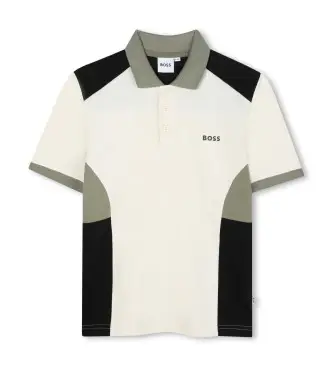 Boss Polo Bambino Beige 4172405