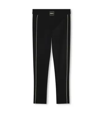 Boss Leggings Bambino Nero 4173225