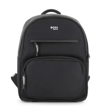 unisex per bambino J52644 Zaino stampato nero (OSFA), Casual, Poliestere, moda per bambini