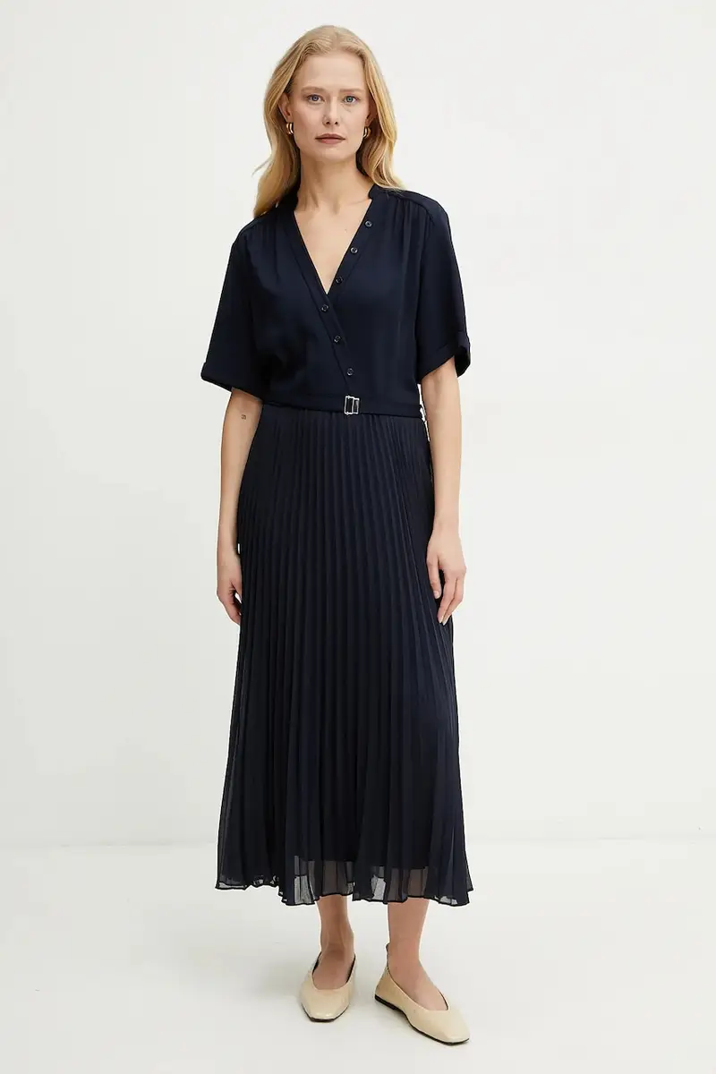 vestito colore blu navy 50530564