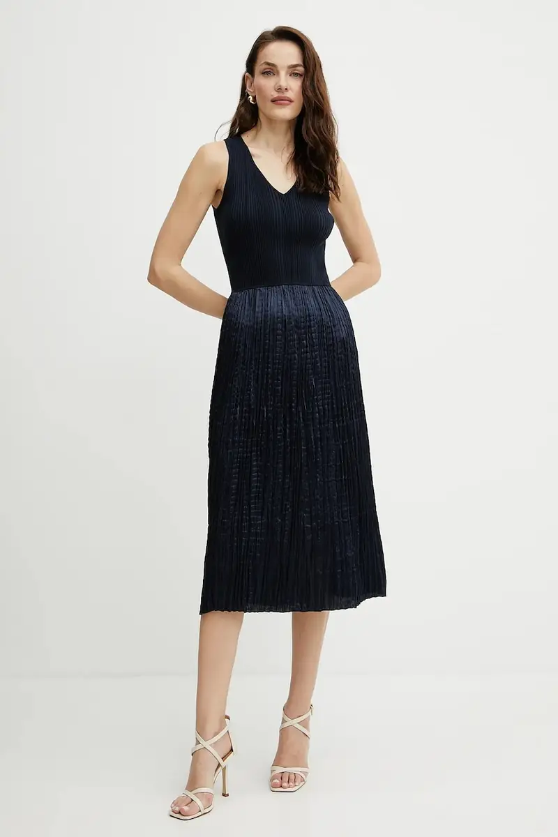 vestito colore blu navy 50537736