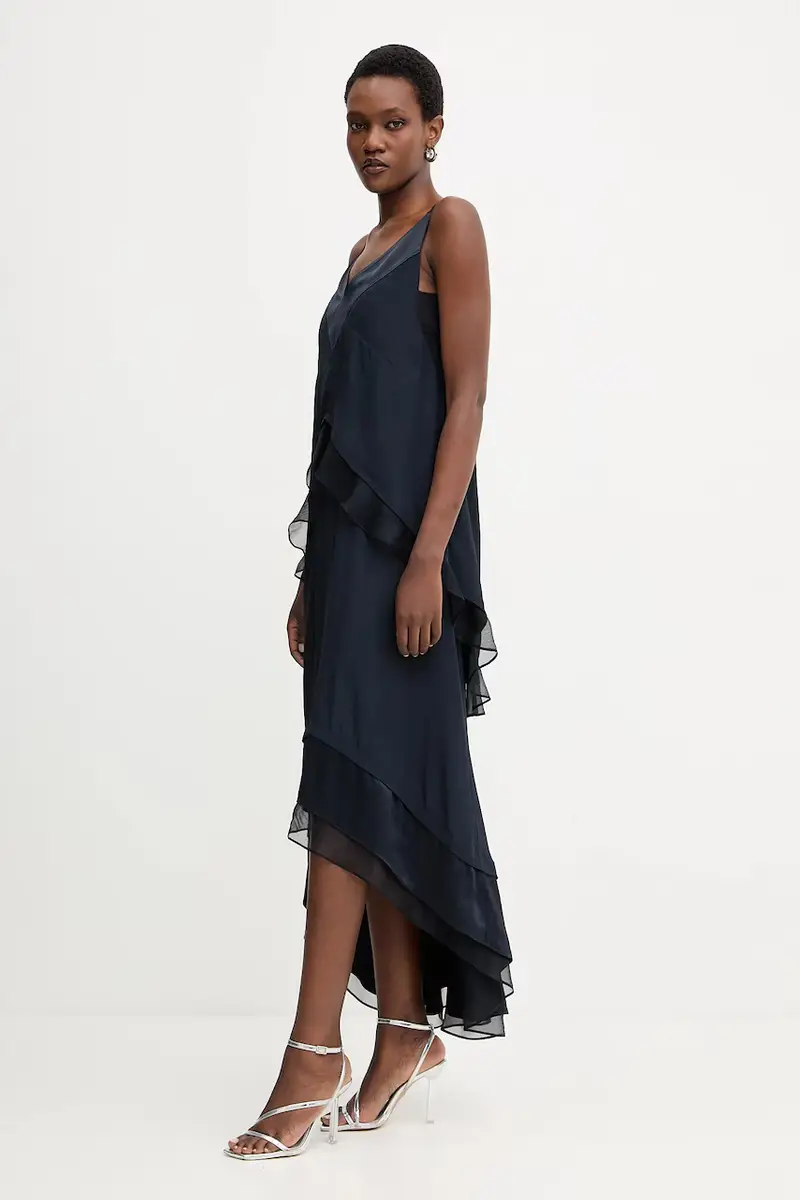 vestito colore blu navy 50542856 miniatura 2