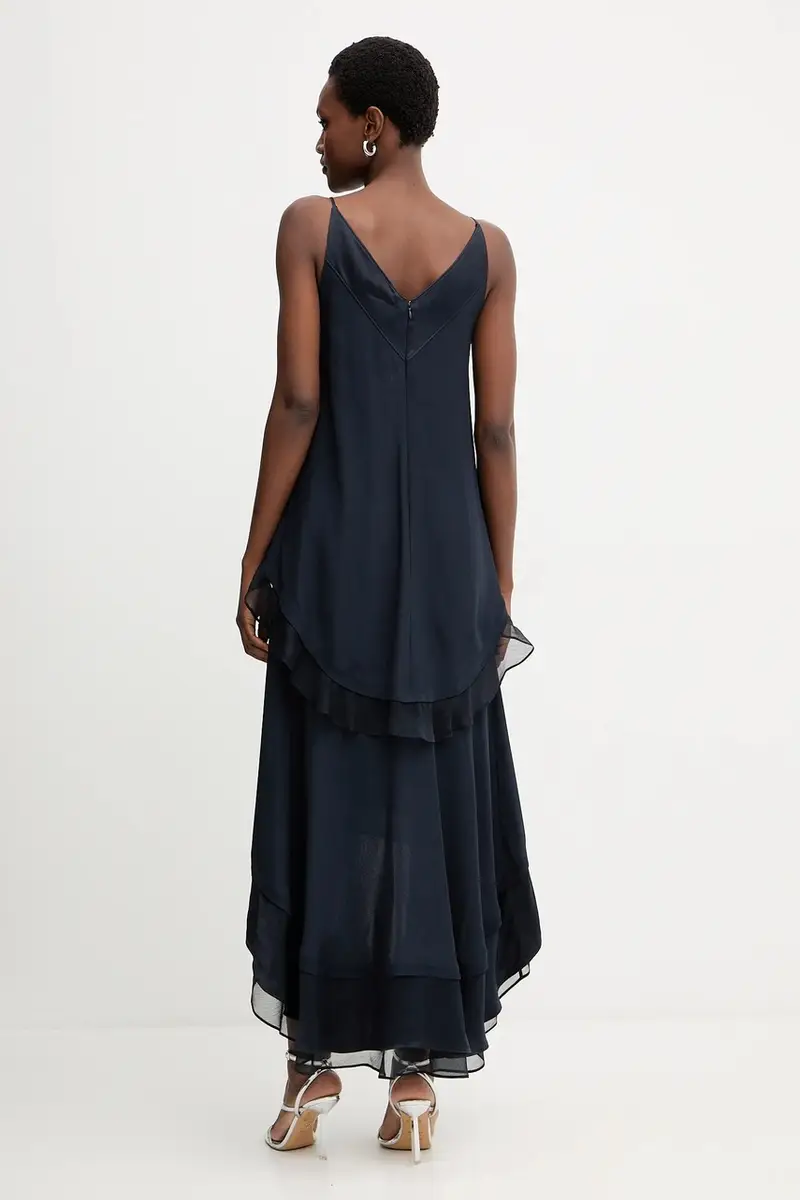 vestito colore blu navy 50542856 miniatura 3