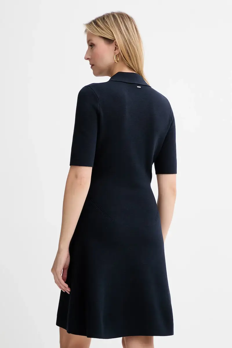 vestito colore blu navy 50542876 miniatura 3