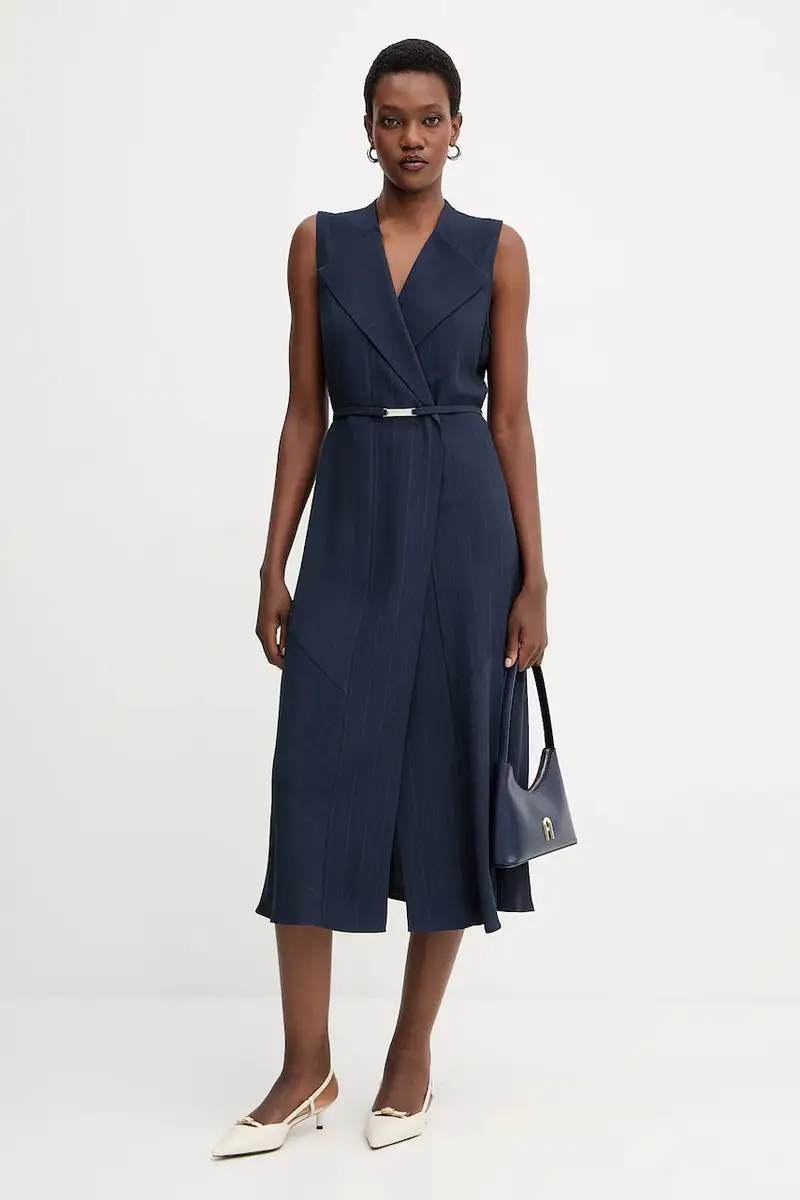 vestito colore blu navy 50548494 miniatura 2