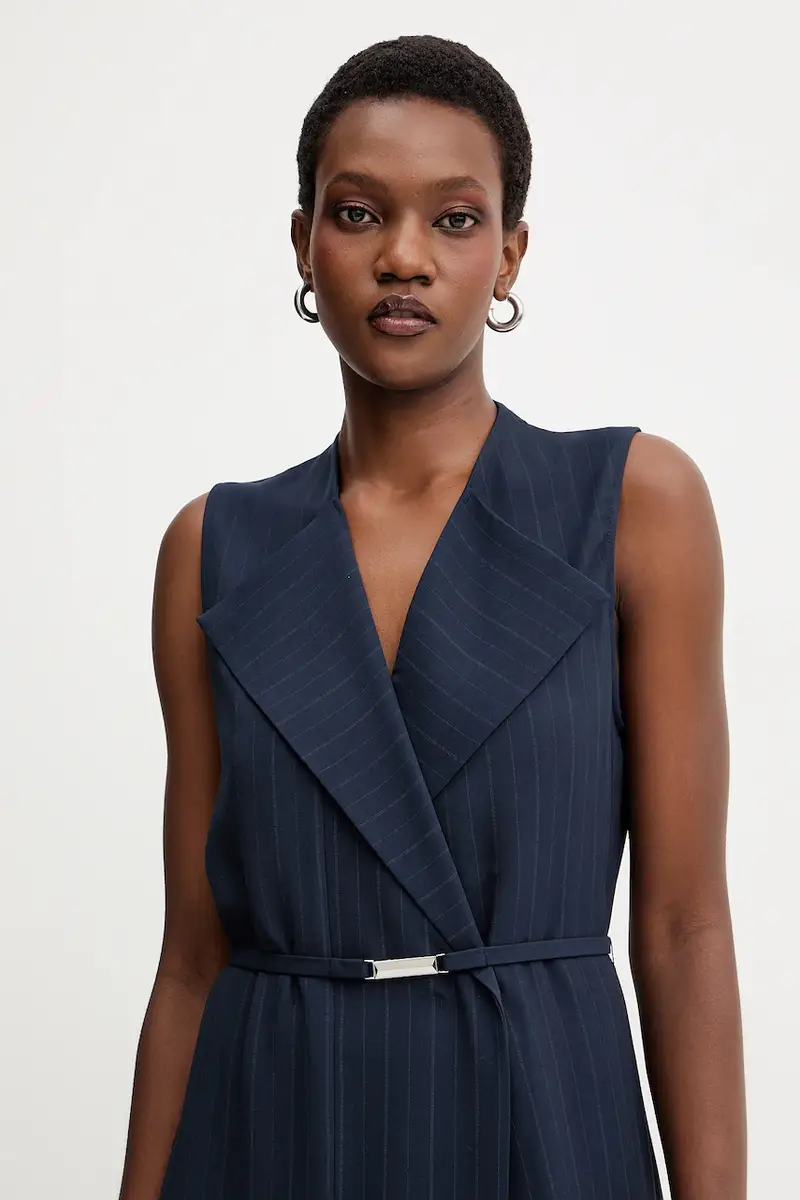 vestito colore blu navy 50548494 miniatura 5