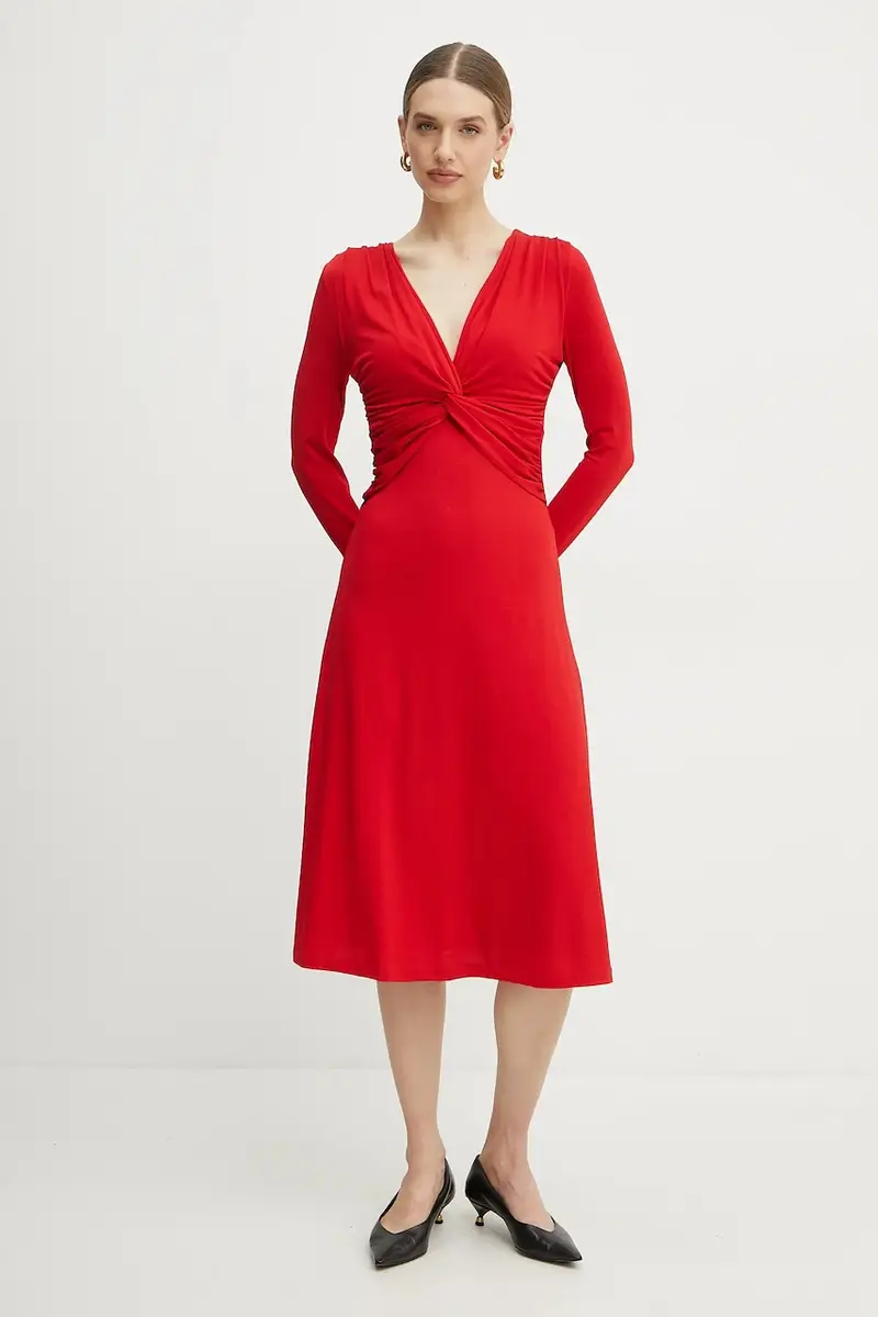 vestito colore rosso 50532019