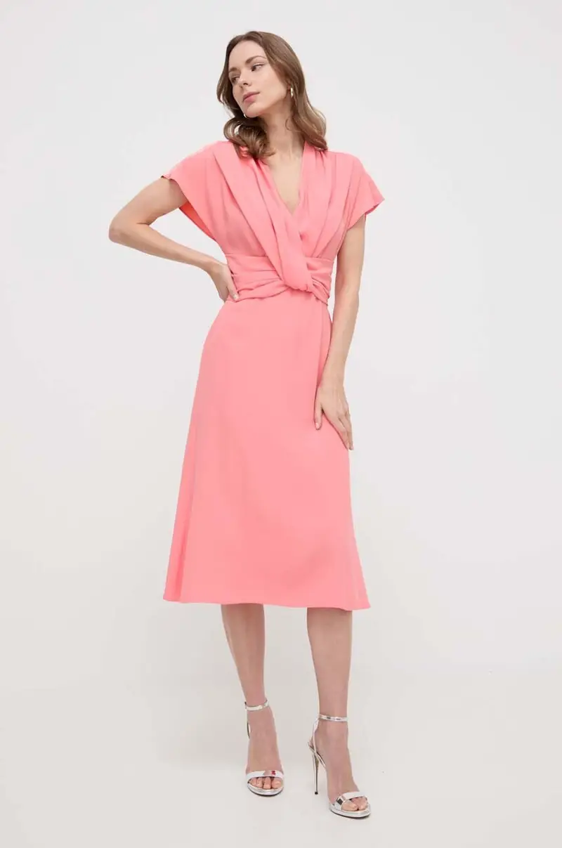 vestito colore violetto Rosa miniatura 2