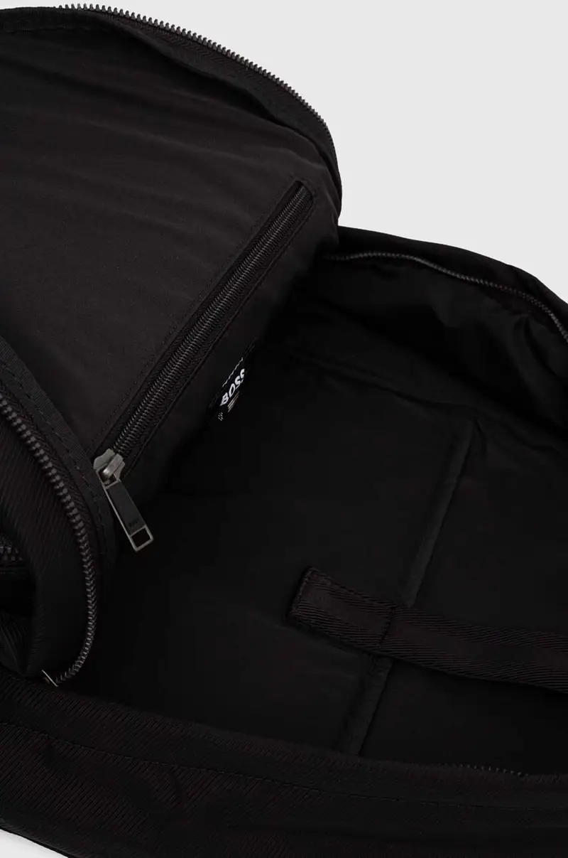 zaino uomo colore nero con applicazione miniatura 4