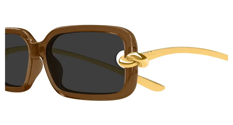 Bottega Veneta Occhiali da sole Donna Grigio 4302363 miniatura 3