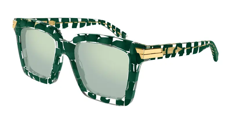 Bottega Veneta Occhiali da sole Donna Verde 878807