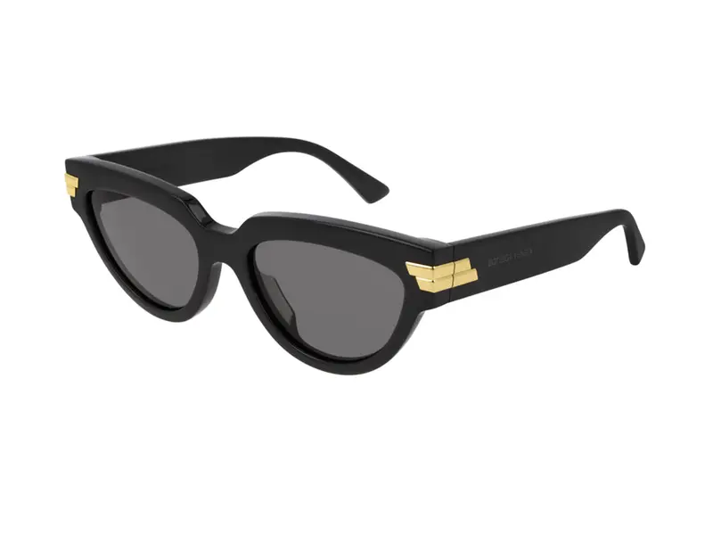 Bottega Veneta Occhiali da sole Donna Nero 878677