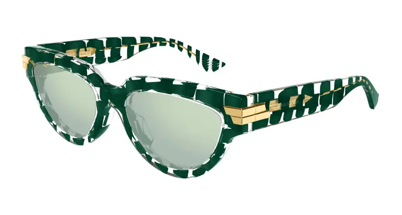Bottega Veneta Occhiali da sole Donna Verde 878802