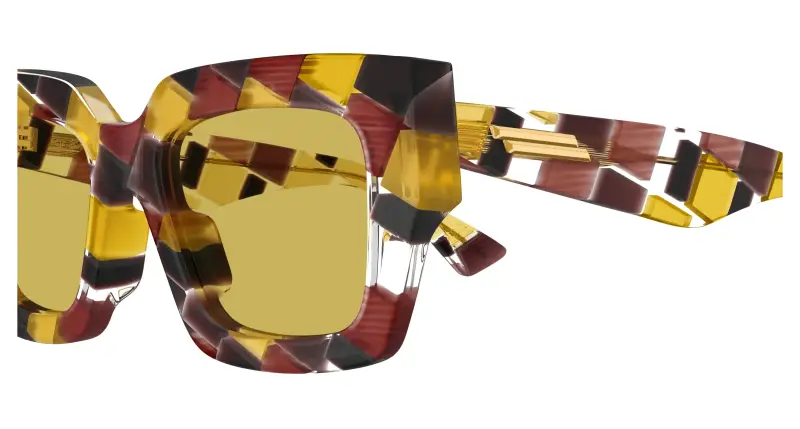 Bottega Veneta Occhiali da sole Donna Giallo 3531307 miniatura 3