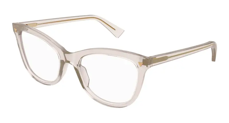 Donna BV1226O 012 Montature da vista Acetato Rosa Trasparente Cat Eye