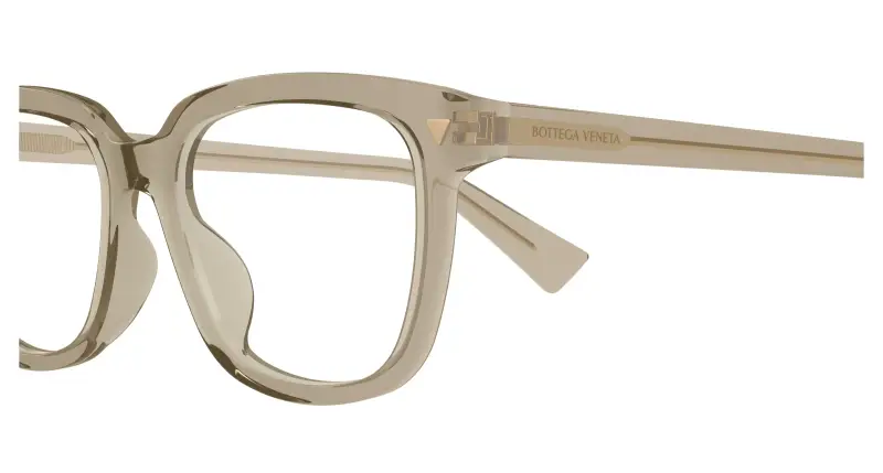 Donna BV1229OA 006 Montature da vista Acetato Marrone Trasparente Squadrata miniatura 3