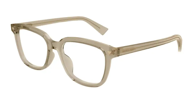 Donna BV1229OA 006 Montature da vista Acetato Marrone Trasparente Squadrata