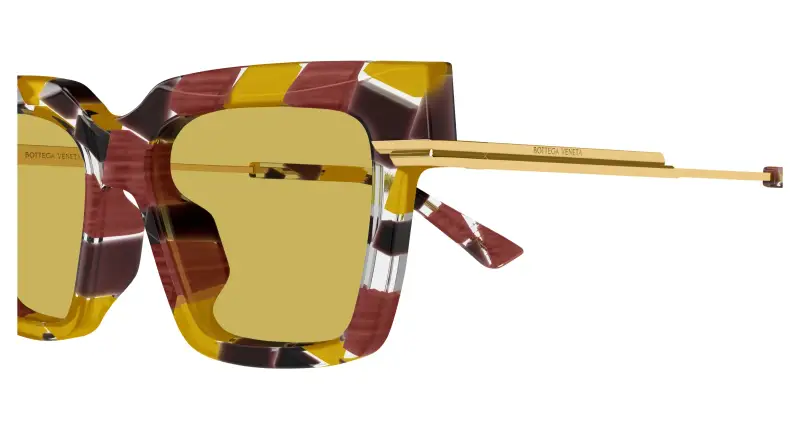 Bottega Veneta Occhiali da sole Donna Giallo 3531303 miniatura 3
