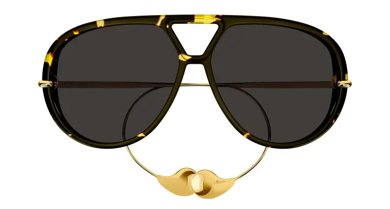 Bottega Veneta Occhiali da sole Donna Grigio 2912462 miniatura 3