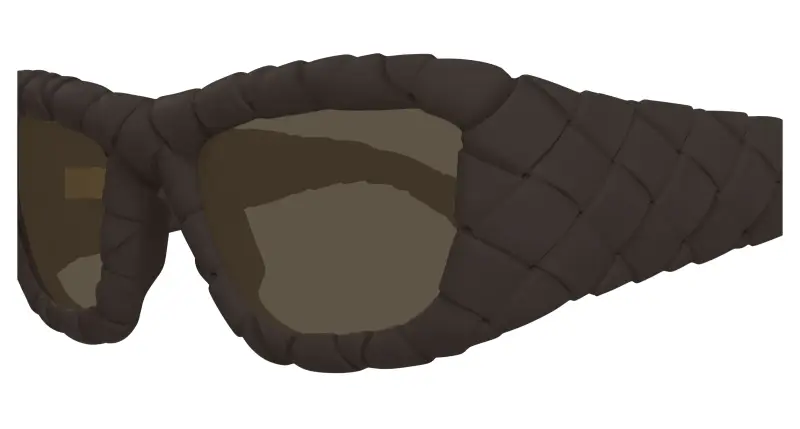 Bottega Veneta Occhiali da sole Donna Marrone 3531300 miniatura 3