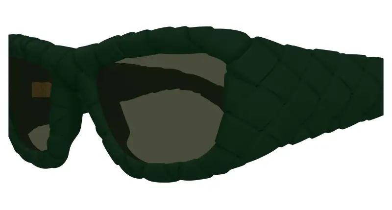 Bottega Veneta Occhiali da sole Donna Verde 3535350 miniatura 3