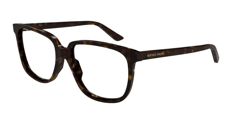Donna BV1315O 002 Montature da vista Acetato Havana Trasparente Squadrata