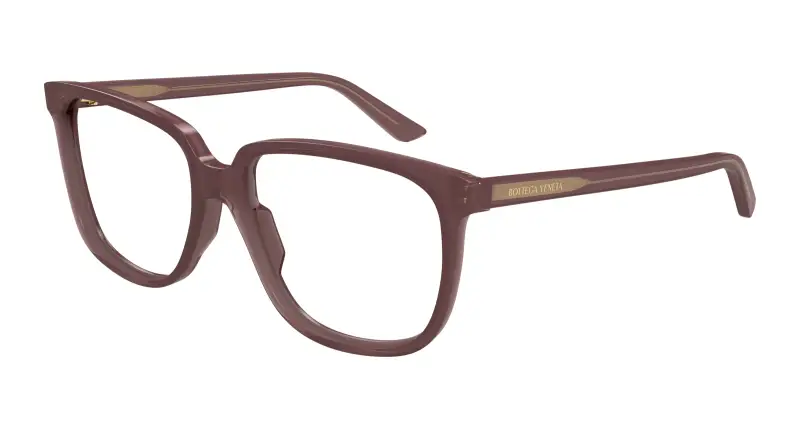 Donna BV1315O 005 Montature da vista Acetato Bordeaux Trasparente Squadrata