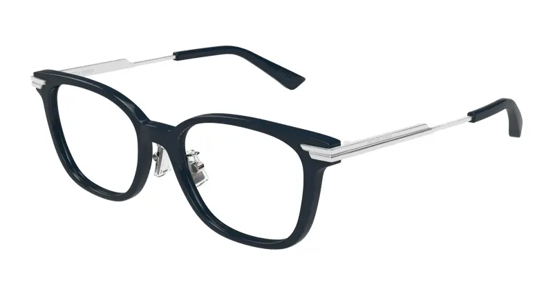 Donna BV1338OJ 004 Montature da vista Acetato Blu Trasparente Squadrata