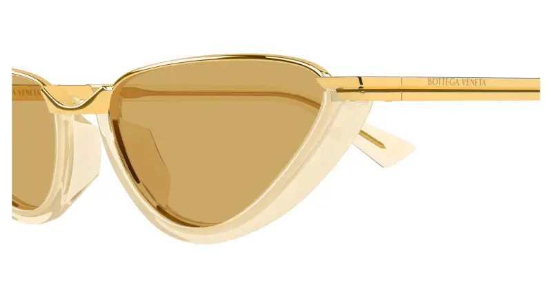 Bottega Veneta Occhiali da sole Donna Giallo 3529926 miniatura 3