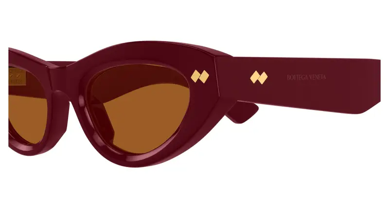 Bottega Veneta Occhiali da sole Donna Bordeaux 878867 miniatura 2
