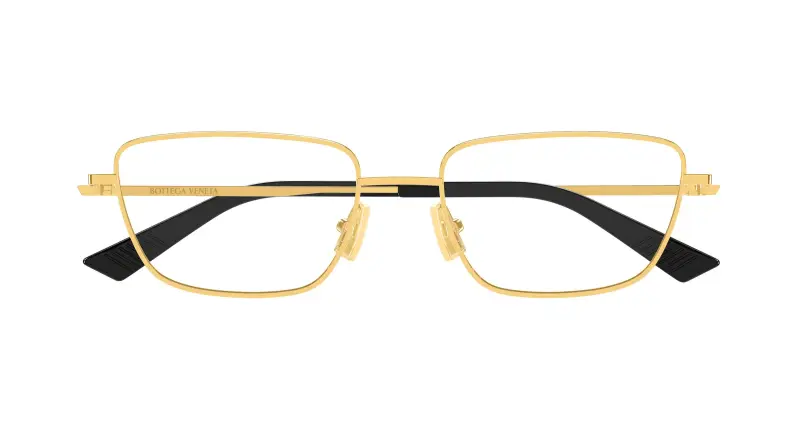 Donna BV1385O 003 Montature da vista Metallo Oro Trasparente Cat Eye miniatura 2
