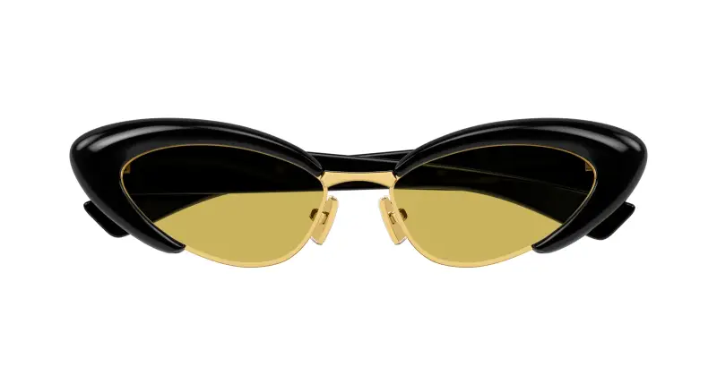 Bottega Veneta Occhiali da sole Donna Giallo 3532500 miniatura 2