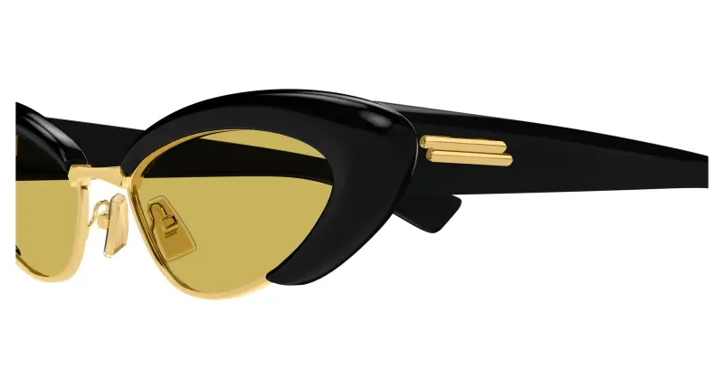 Bottega Veneta Occhiali da sole Donna Giallo 3532500 miniatura 3