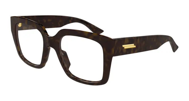 Donna BV1409O 002 Montature da vista Acetato Havana Trasparente Squadrata