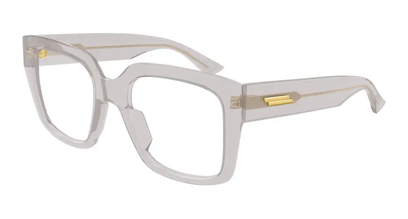 Donna BV1409O 004 Montature da vista Acetato Grigio Trasparente Squadrata