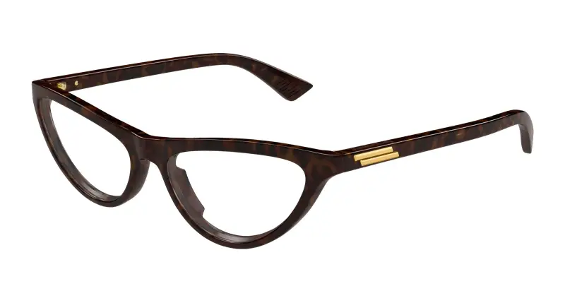 Donna BV1416O 002 Montature da vista Acetato Havana Trasparente Cat Eye