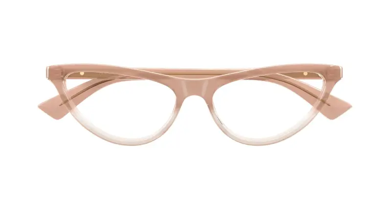 Donna BV1416O 004 Montature da vista Acetato Rosa Trasparente Cat Eye miniatura 2